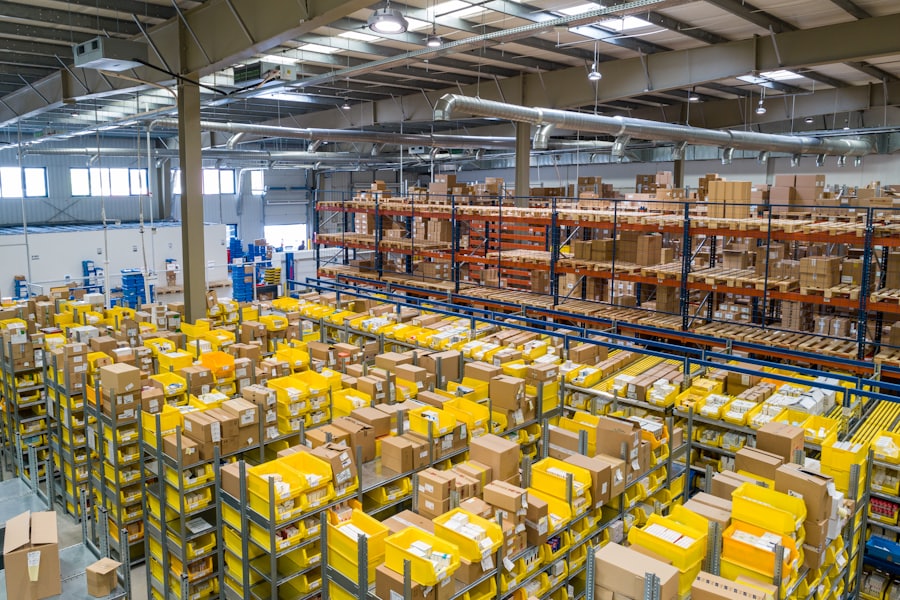 Entrepôt logistique de Chiffrex à Lubumbashi